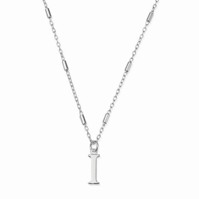 Iconic Initial I Silver Necklace SNCC4040I