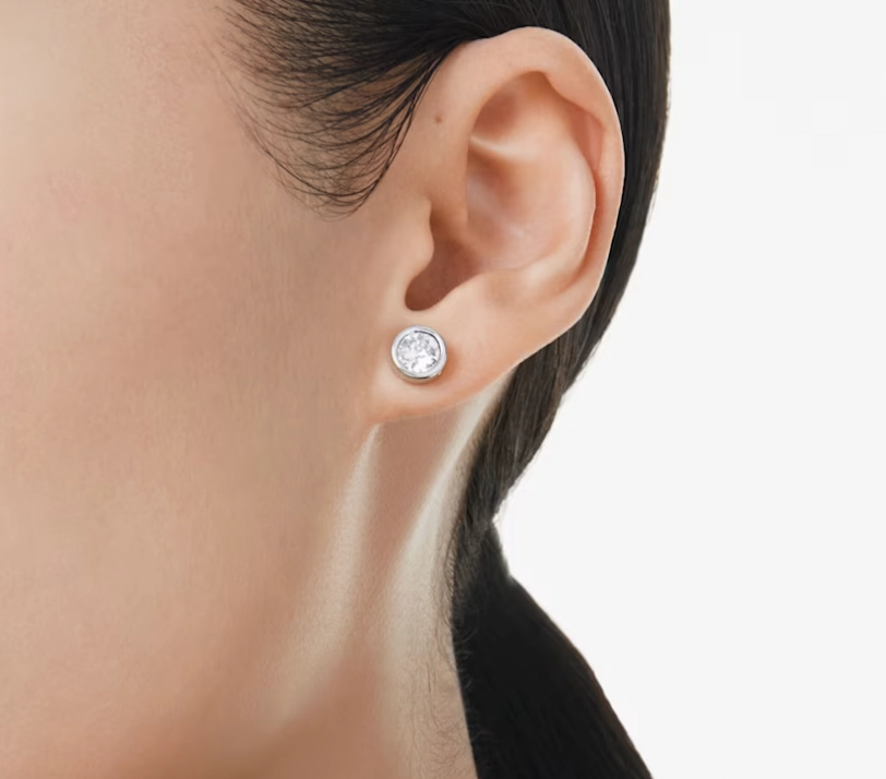 Imber Bezel Set Studs