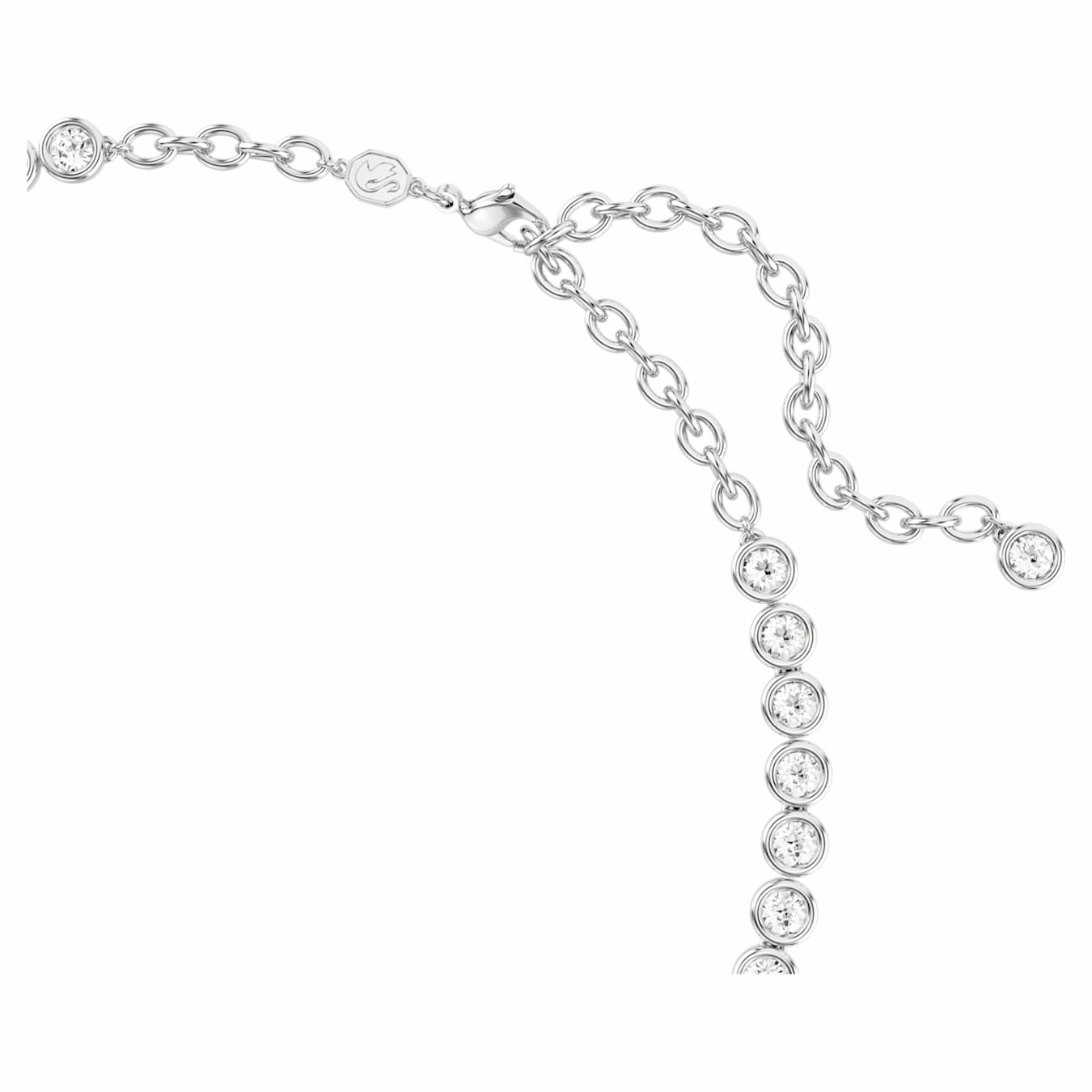Imber Silver Tennis Necklace