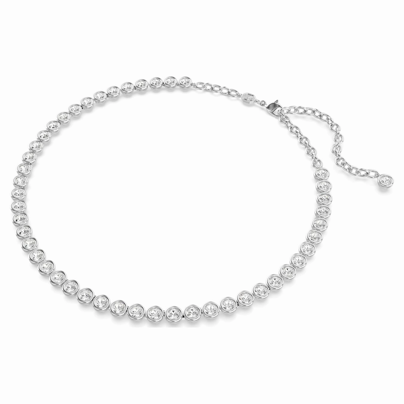 Imber Silver Tennis Necklace