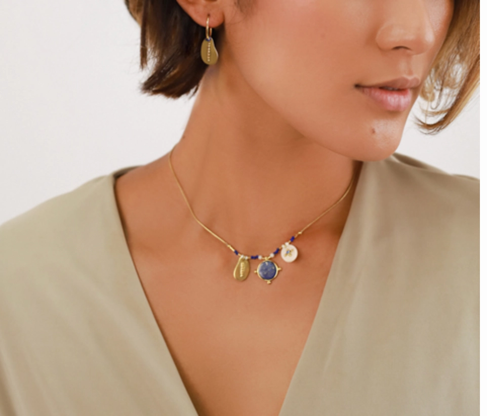JOANNE creoles with dangles earrings