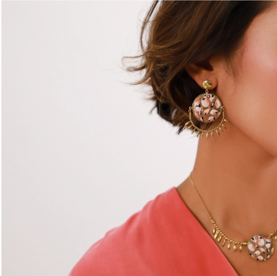 LEONA gypsy post earrings
