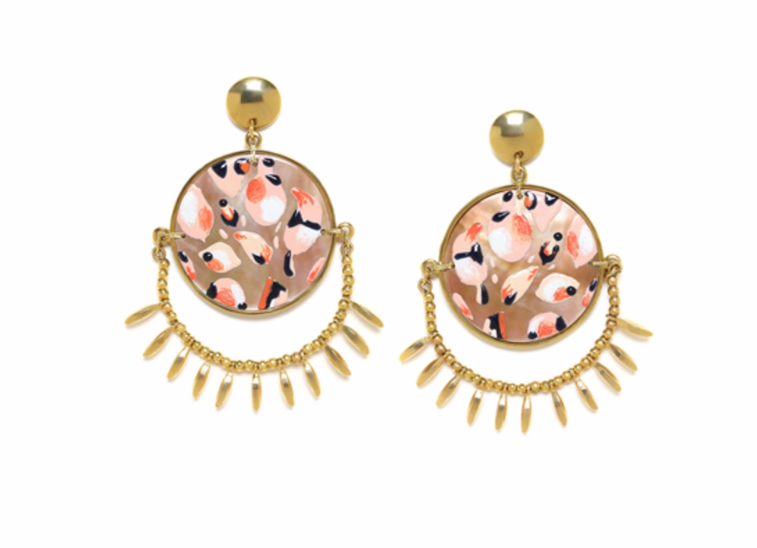 LEONA gypsy post earrings