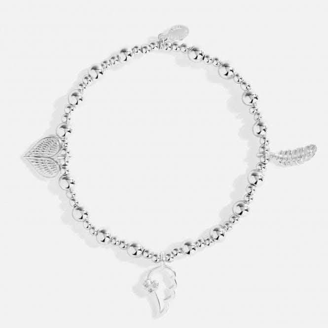 Life's A Charm Always Remembered Silver Plated 17.5cm Bracelet 7194