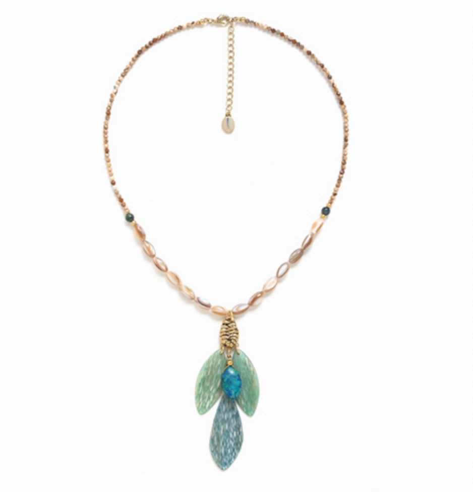 LINAPACAN grape necklace