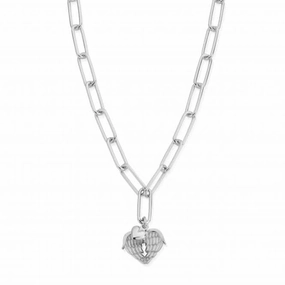 Link Chain Faith and Love Necklace SNLC9211199