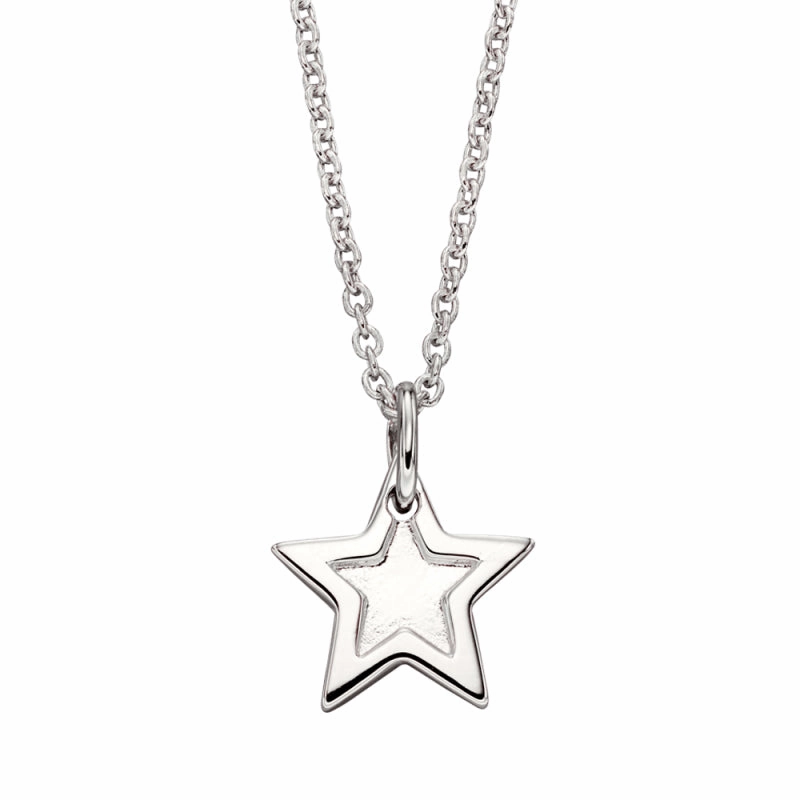 Little Star Sterling Silver Layla Star Childs Necklace