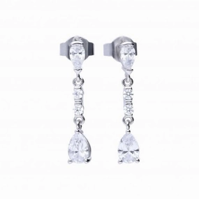 Long Teardrop Drop Earrings E5982