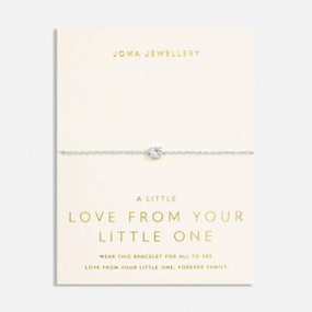 Love From Your Little Ones One Silver Plated 18cm   3cm  Bracelet 7301