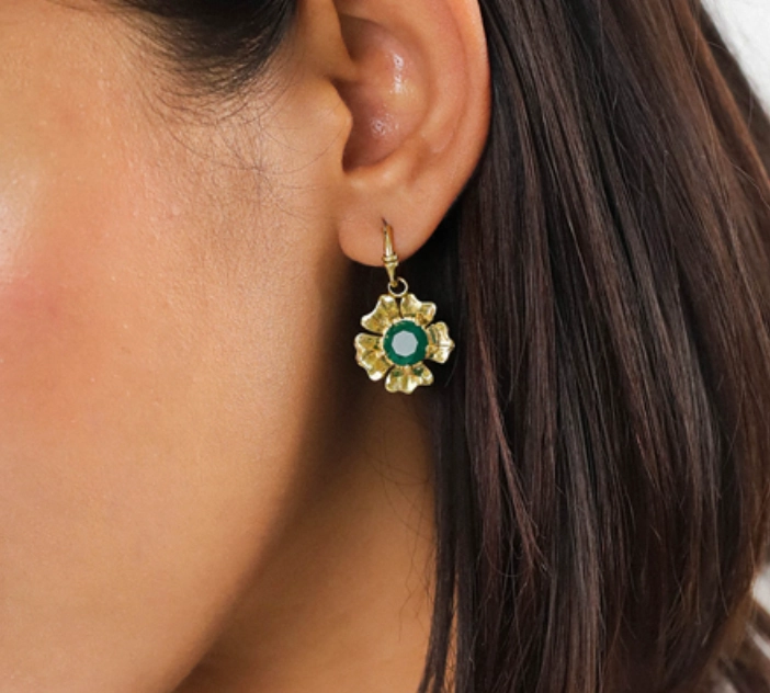 MATHILDE mini creole with flower