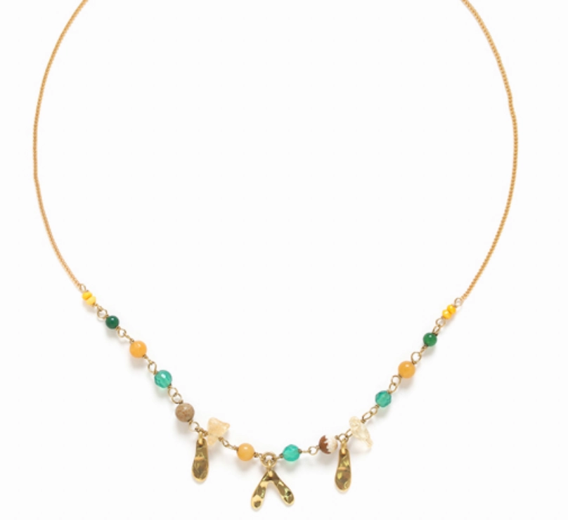 MATHILDE short dangle necklace