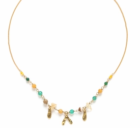 MATHILDE short dangle necklace