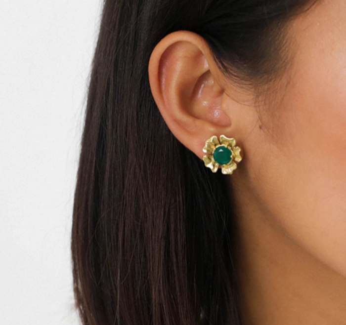 MATHILDE simple post earrings