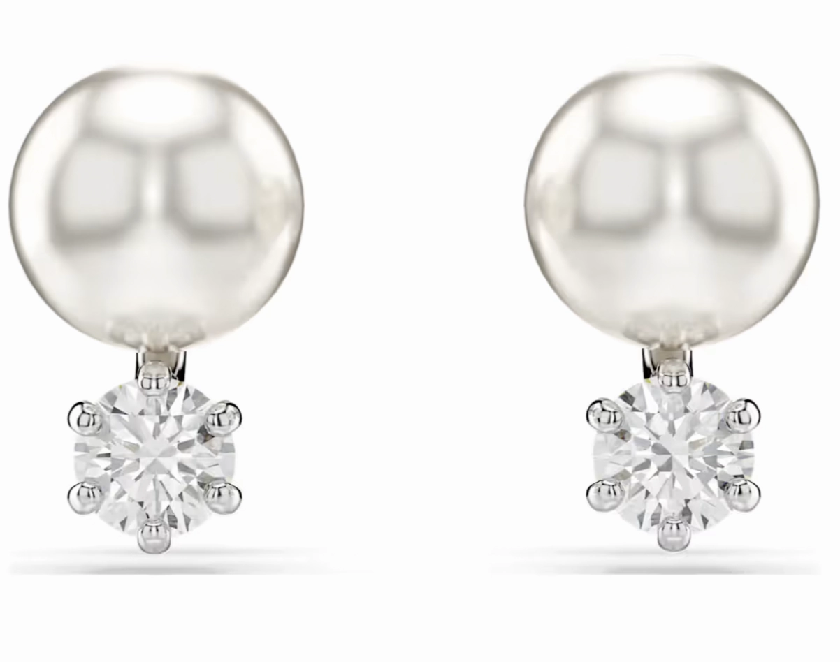 Matrix Pearl Studs Earring