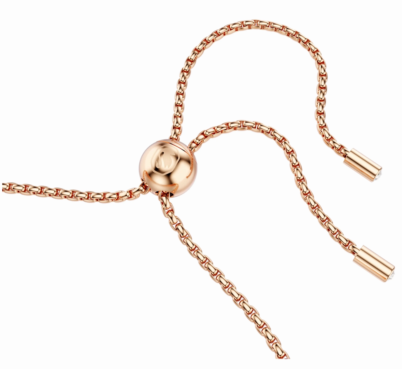 Matrix Round Cut Double Rosegold Tennis Bracelet