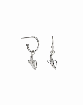 Meadowlark - Banana Signature Hoops Sterling Silver