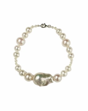 Meadowlark - Bon Bon Pearl Bracelet SS
