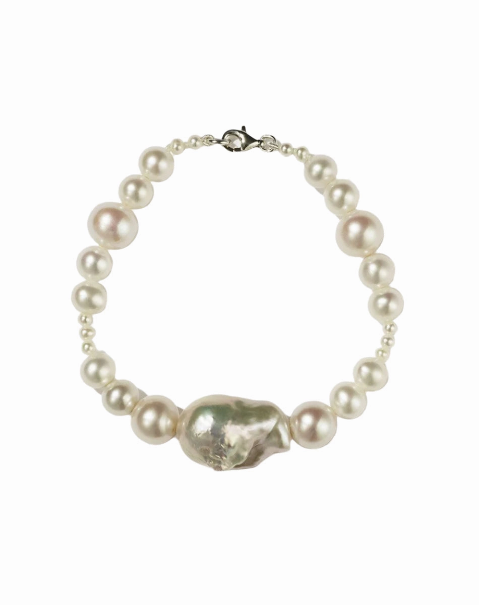 Meadowlark - Bon Bon Pearl Bracelet SS
