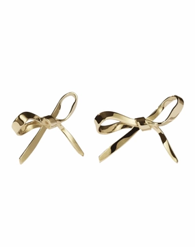 Meadowlark - Bow Earrings Large GP