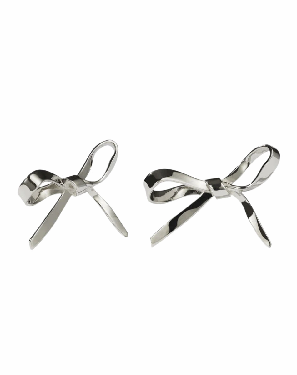 Meadowlark - Bow Earrings Large SS