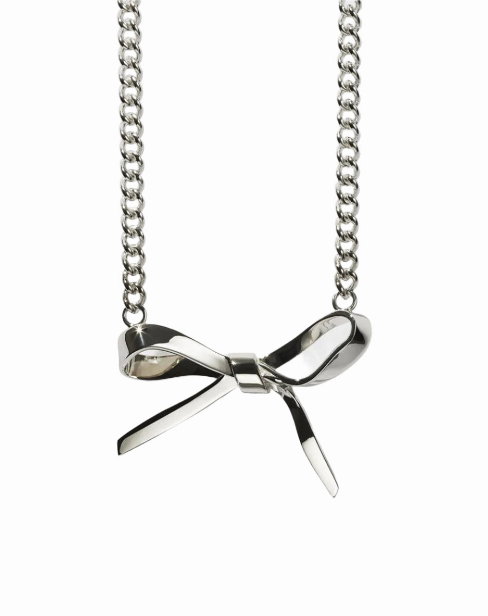 Meadowlark - Bow Necklace Large SS