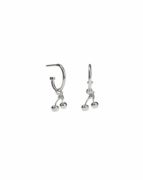 Meadowlark - Cherry Signature Hoops Sterling Silver