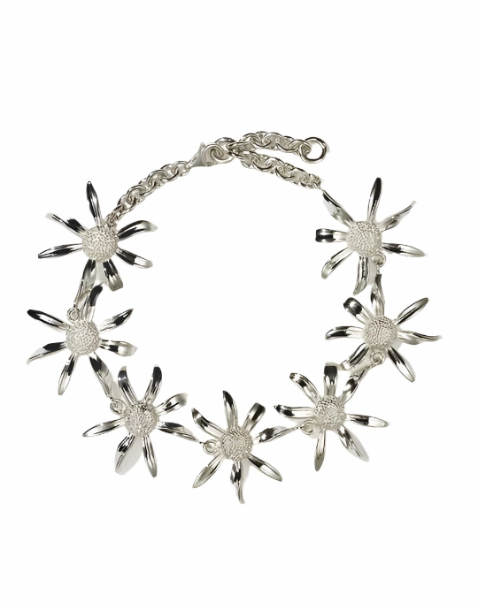 Meadowlark - Daisy Chain Bracelet Sterling Silver