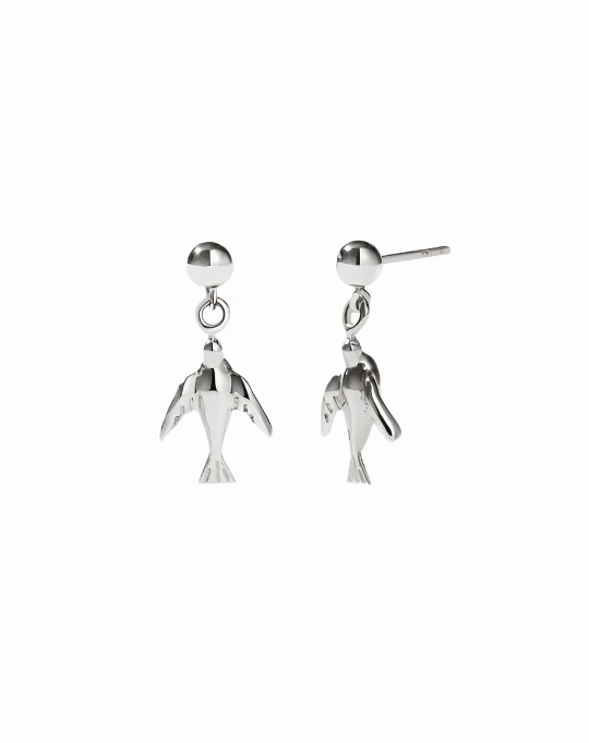 Meadowlark - Dove Dot Studs