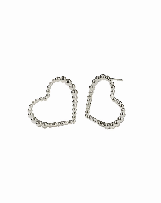 Meadowlark - Fizzy Heart Earrings Medium SS