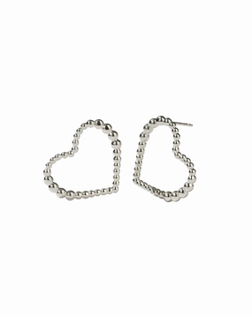 Meadowlark - Fizzy Heart Earrings Medium SS