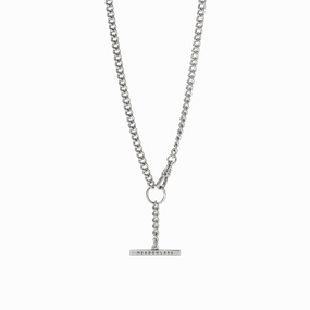 Meadowlark - Fob Chain Necklace 46cm Silver