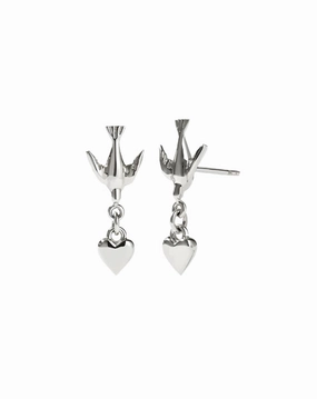 Meadowlark - Love Dove Studs