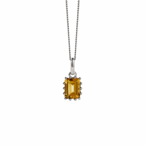 Meadowlark - Lucia Necklace Sterling Silver/ Citrine