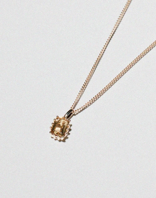 Meadowlark - Lucia Necklace Sterling Silver/ Citrine