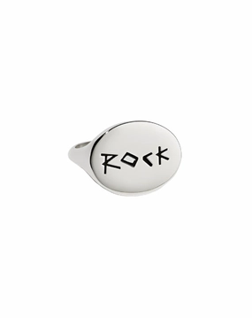 Meadowlark - Nell Rock Ring Oxidised