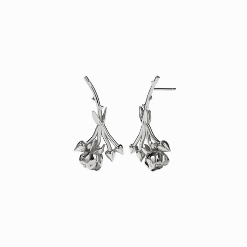 Meadowlark - Rose Studs Sterling Silver