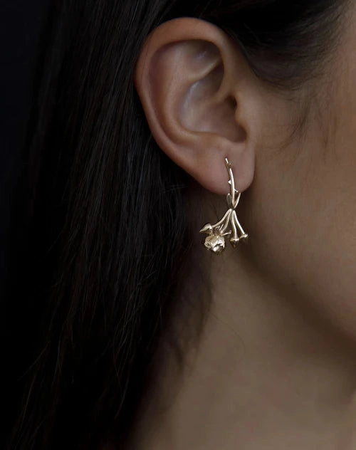 Meadowlark - Rose Studs Sterling Silver