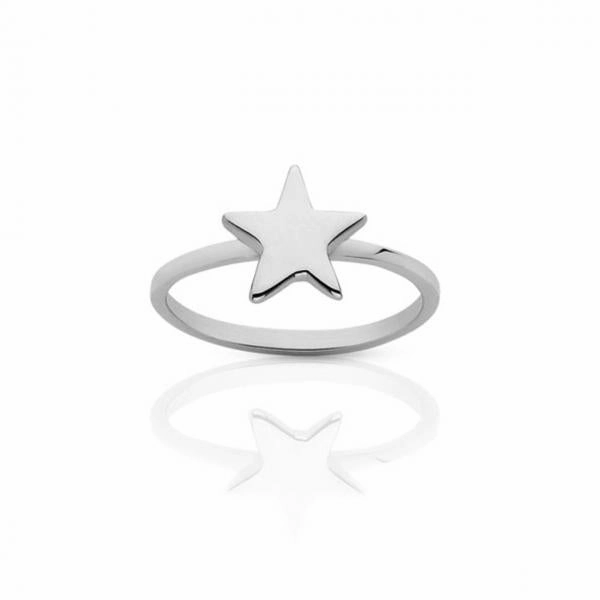 Meadowlark - Star Stacker Ring Silver