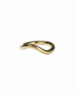 Meadowlark - Twisted Halo Band 9ct Yellow Gold