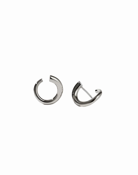 Meadowlark - Wave Earrings Small Sterling Silver