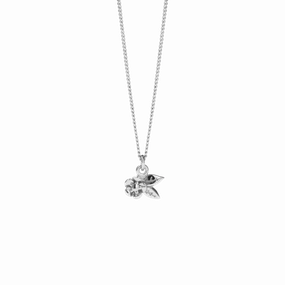 Meadowlark Alba Charm Necklace - Sterling Silver