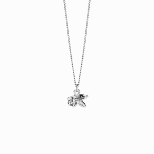 Meadowlark Alba Charm Necklace - Sterling Silver