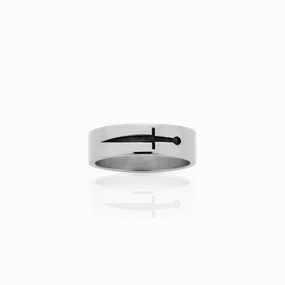 Meadowlark Dagger Band - Sterling Silver