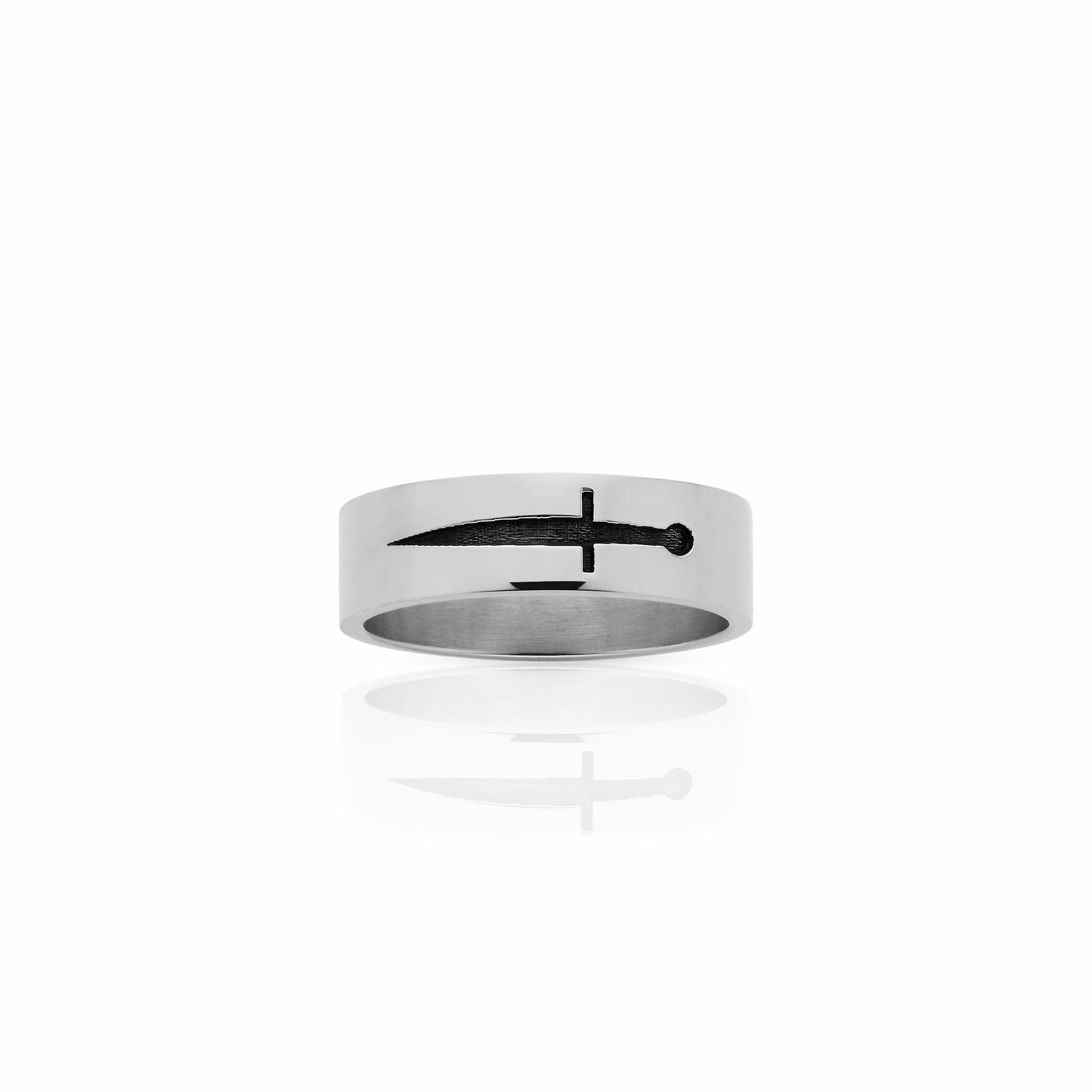 Meadowlark Dagger Band - Sterling Silver