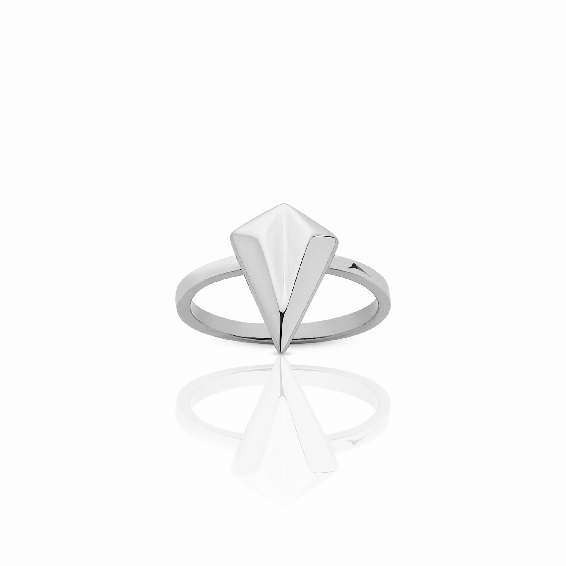 Meadowlark Faceted Ring - Sterling Silver