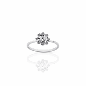 Meadowlark Protea Stacker Ring - Sterling Silver