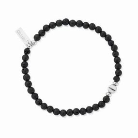 Men's Black Lava Bracelet SBBLBULM