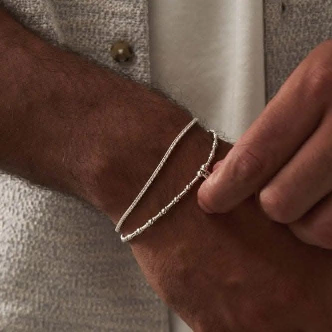 Men's Fox Tail Chain Bracelet SBFOXTAILM