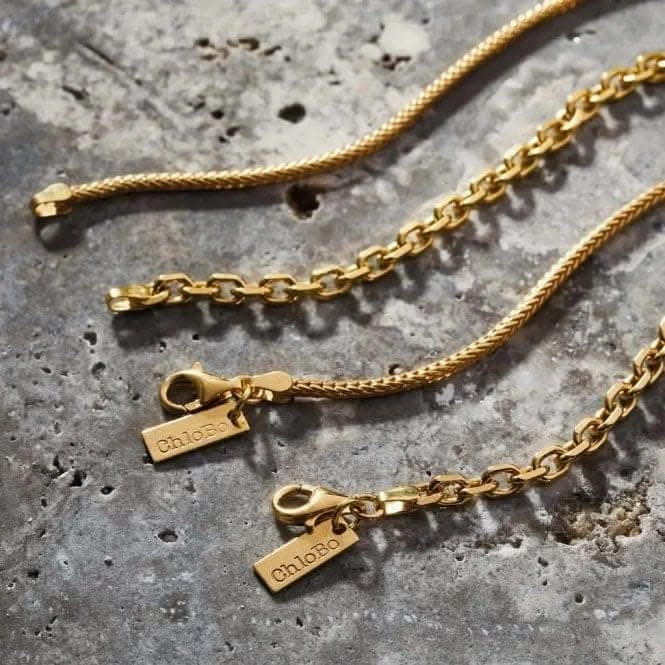 Men's Gold Fox Tail Chain Bracelet GBFOXTAILM