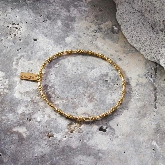 Men's Gold Rhythm Of Water  Bracelet GBRHYTHMM